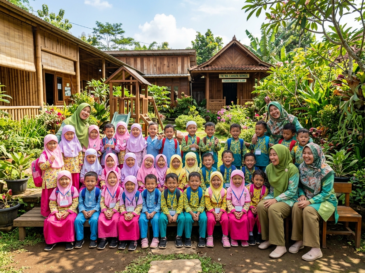 Keluarga Besar Santri & Pengajar Sekolah Alam An Naba